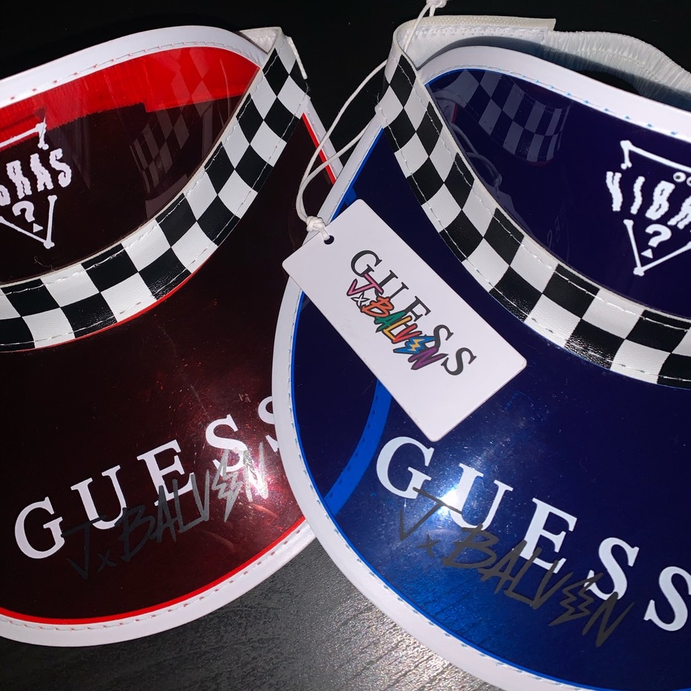 GUESS JEANS X J.Balvin collab summer hats